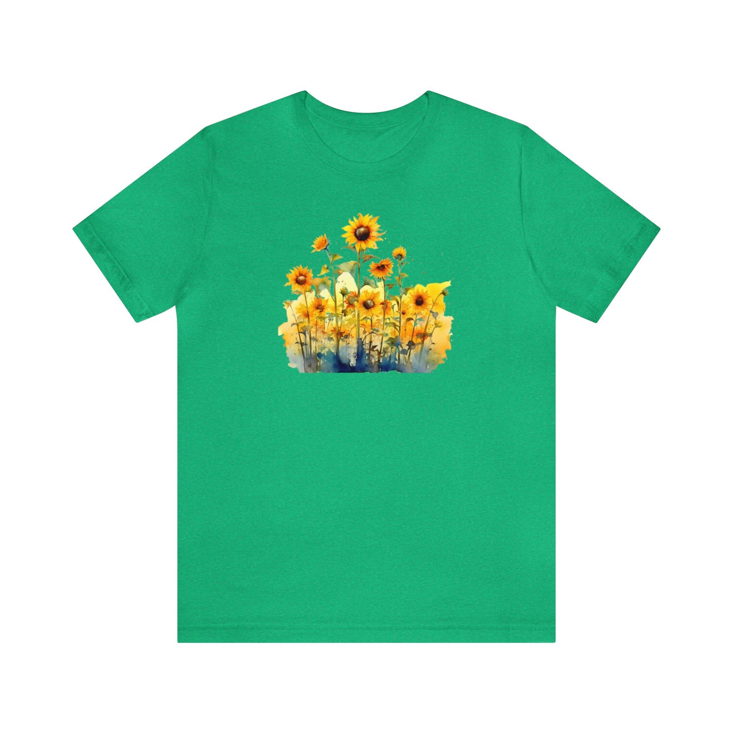 Sunflower Shirt, Flower Print Tee, Womens Garden Shirt, Funny Sunflower Tee, Floral Shirt, Plant Sunflower Shirt, Sunshine Shirt, Sunflower