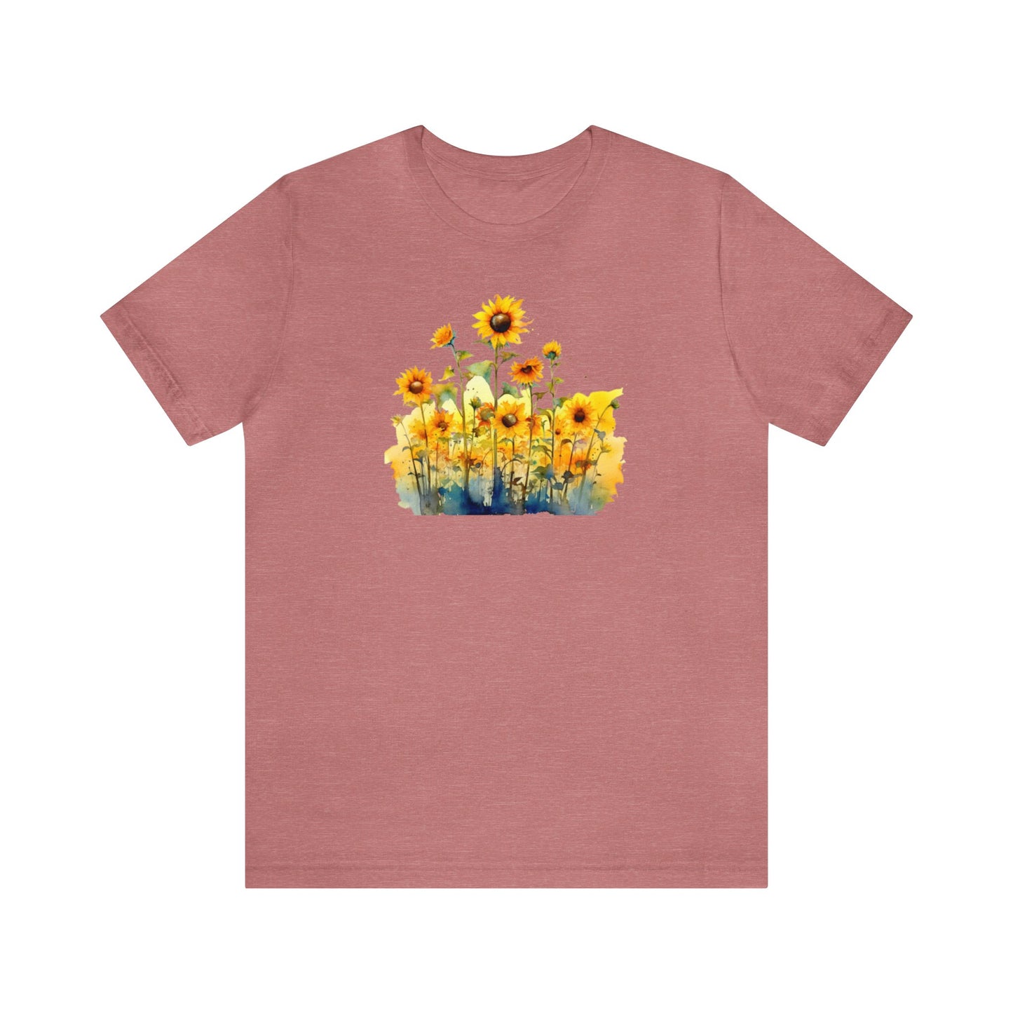 Sunflower Shirt, Flower Print Tee, Womens Garden Shirt, Funny Sunflower Tee, Floral Shirt, Plant Sunflower Shirt, Sunshine Shirt, Sunflower