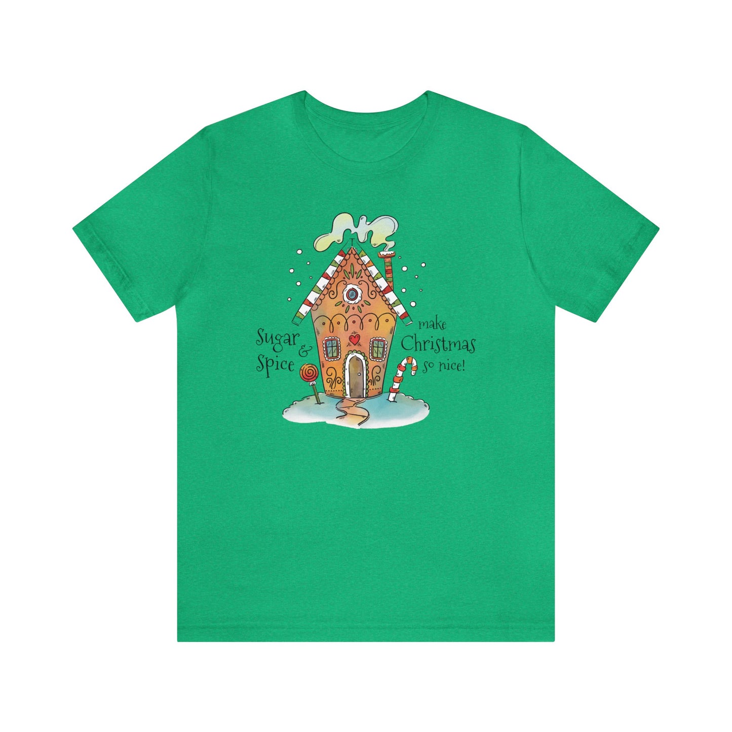 Sugar And Spice Make Christmas So Nice Shirt, Christmas Shirt, Xmas Shirt, Holiday Shirt, Merry Shirt, Festive Shirt, Christmas Gift, Winter
