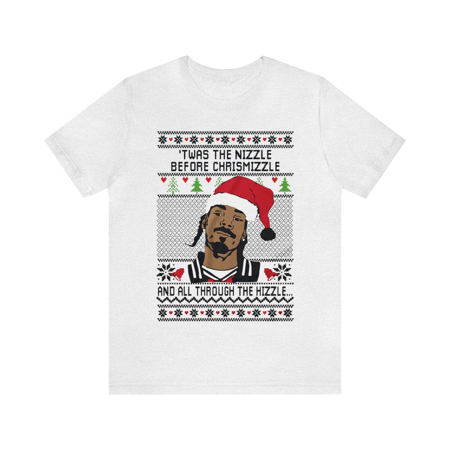 Twas The Nizzle Before Chrismizzle Ugly Christmas Sweater, Funny Christmas Sweater, Snoop Dogg Shirt, Holiday Sweater, Snoop Christmas Shirt