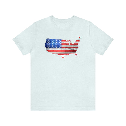 American Flag USA Shirt, Red, White and Blue, 4th of July Shirt, Patriotic Shirt, USA Shirt, Freedom Shirt, United States Country Shirt