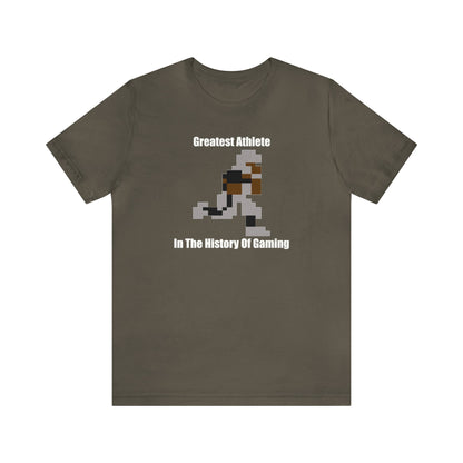 Greatest Athlete In The History Of Gaming, Bo Jackson, Techmo, Bo Knows Techmo, NES Shirt, Funny Shirt, Gamer Shirt, 8-Bit, Video Game Shirt