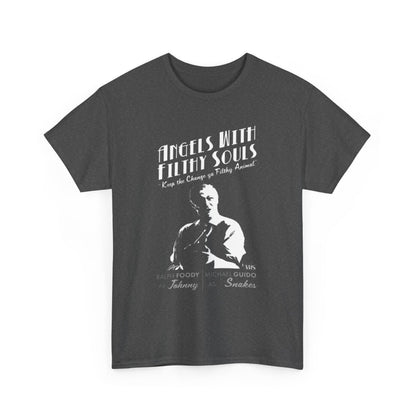 Angels With Filthy Souls Vintage Movie Tee — 'Keep on Clappin' Johnny' Graphic Shirt