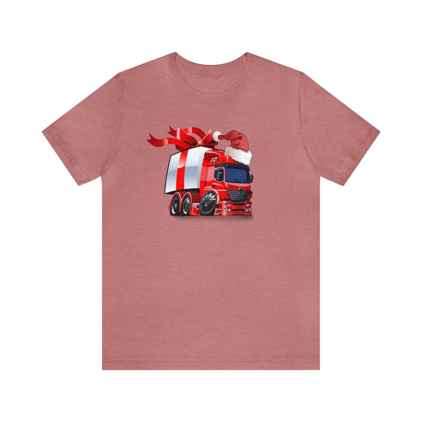 Giant Present Delivery Truck Shirt, Big Present Shirt, Semi Truck Shirt, Christmas Shirt, Xmas Shirt, Holiday Shirt, Merry Shirt, Festive T