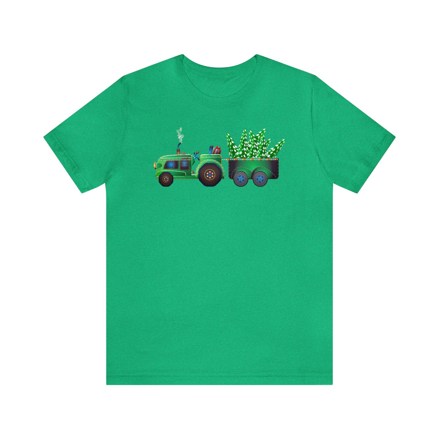 Tractor Pulling Christmas Trees Shirt, Tractor Christmas Shirt, Xmas Shirt, Holiday Shirt, Merry Shirt, Festive Shirt, Merry Christmas Tee