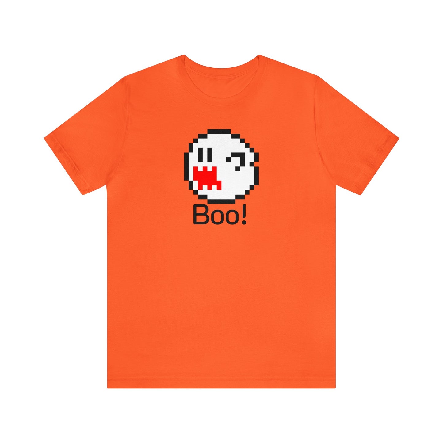 Boo! Halloween Shirt, Video Game Halloween Shirt, Gamer Halloween Tee, 8-Bit, Halloween Costume Shirt, Funny Halloween Shirt, Mario Bros Tee