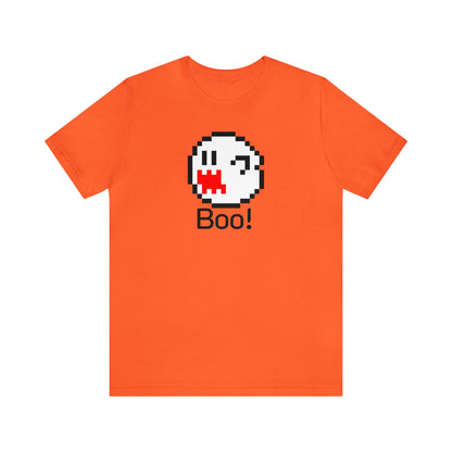 Boo! Halloween Shirt, Video Game Halloween Shirt, Gamer Halloween Tee, 8-Bit, Halloween Costume Shirt, Funny Halloween Shirt, Mario Bros Tee