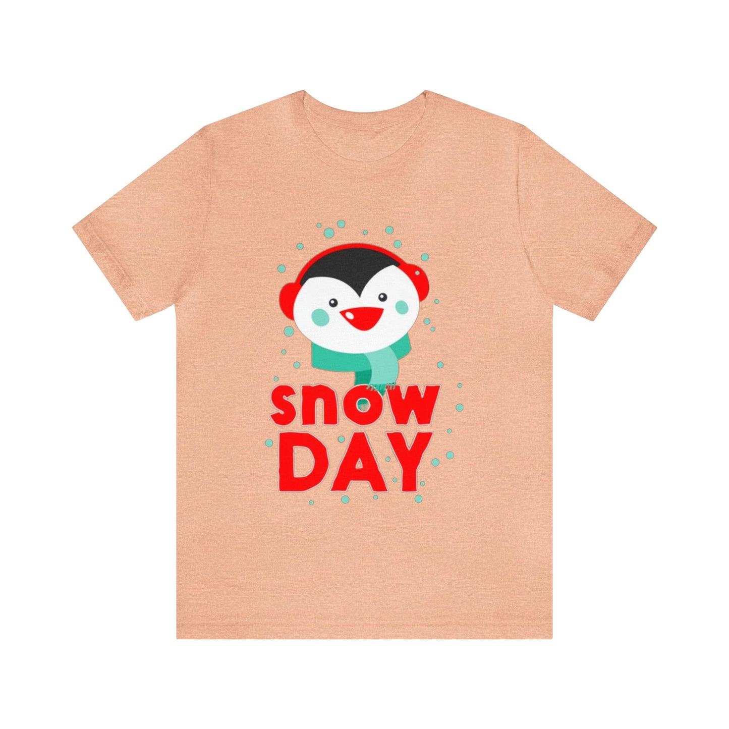 Snow Day Shirt, Penguin Shirt, No School Shirt, Christmas Shirt, Holiday Shirt, Merry Shirt, Festive Shirt, Christmas Gift, Winter Tee