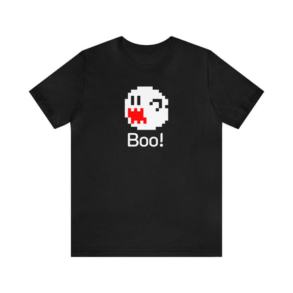 Boo! Halloween Shirt, Video Game Halloween Shirt, Gamer Halloween Tee, 8-Bit, Halloween Costume Shirt, Funny Halloween Shirt, Mario Bros Tee