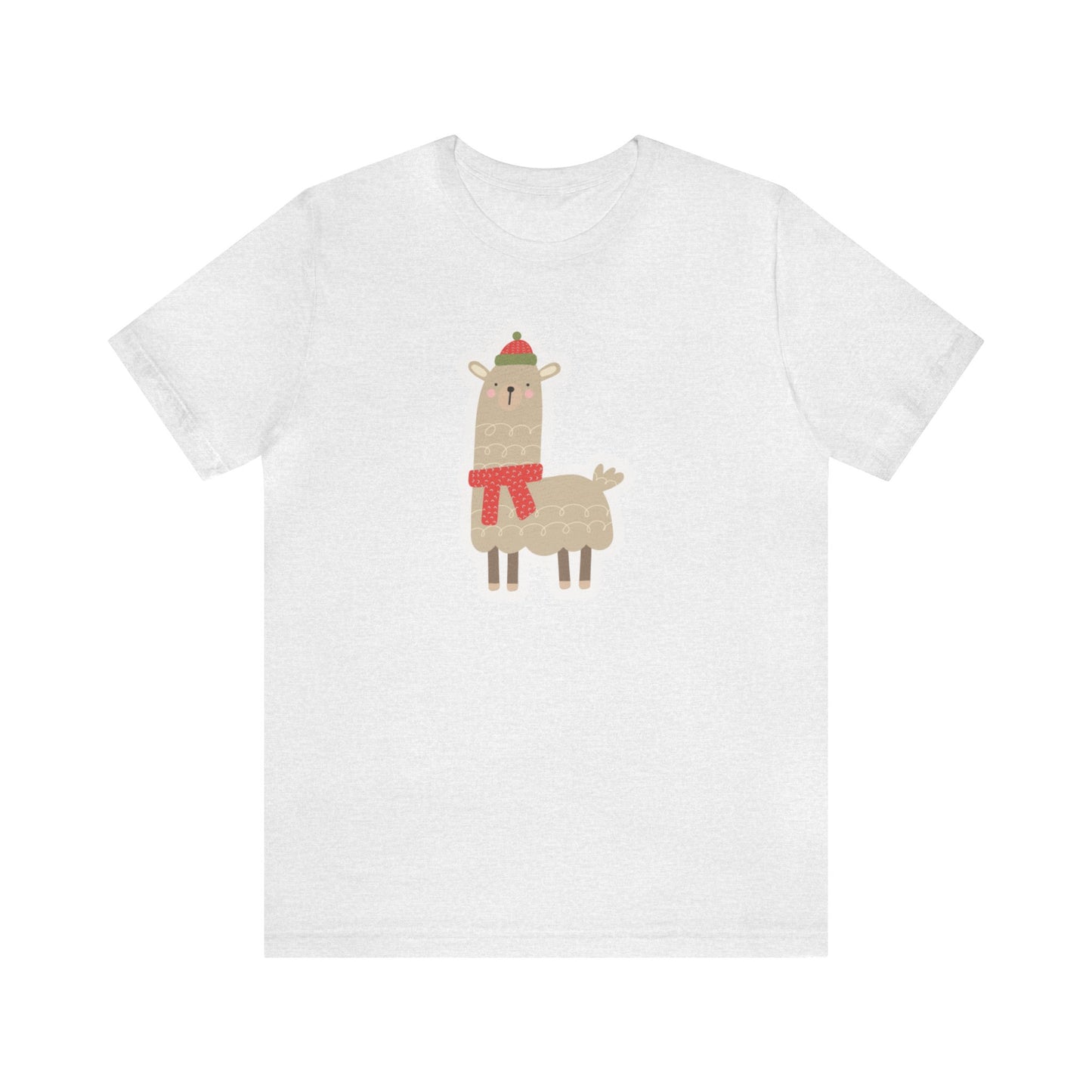 Llama Wearing a Scarf Shirt, Llama shirt, Llama Christmas Shirt, Xmas Shirt, Holiday Shirt, Merry Shirt, Festive Shirt, Merry Christmas T