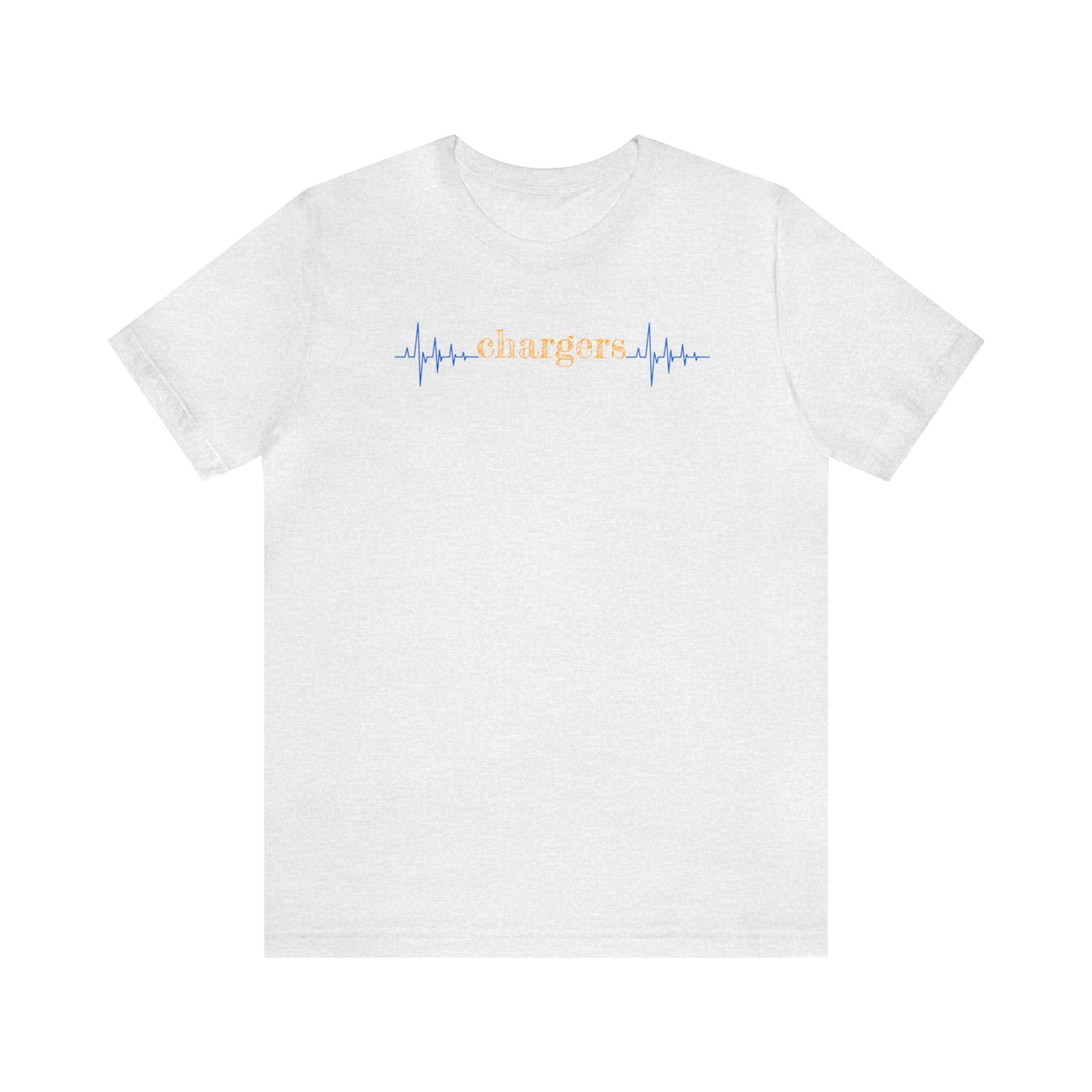 Heartbeat LA Chargers Shirt, Football Shirt, Heartbeat Sports Shirt, Los Angeles Football, Football Tee, Heartbeat Shirt, Chargers Shirt