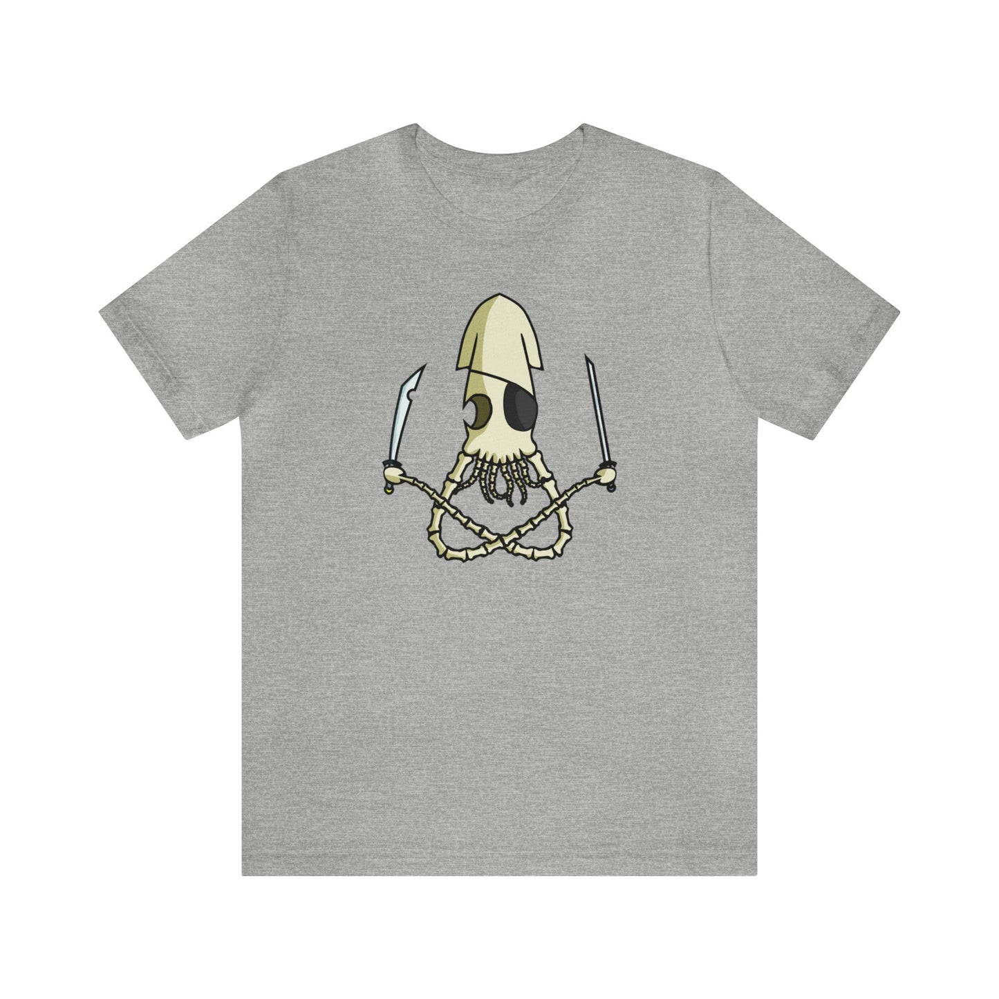 Skeleton Squid Shirt, Halloween Shirt, Funny Halloween Skeleton Squid Shirt, Halloween Skeleton Squid Lover Shirt, Halloween Costume Shirt