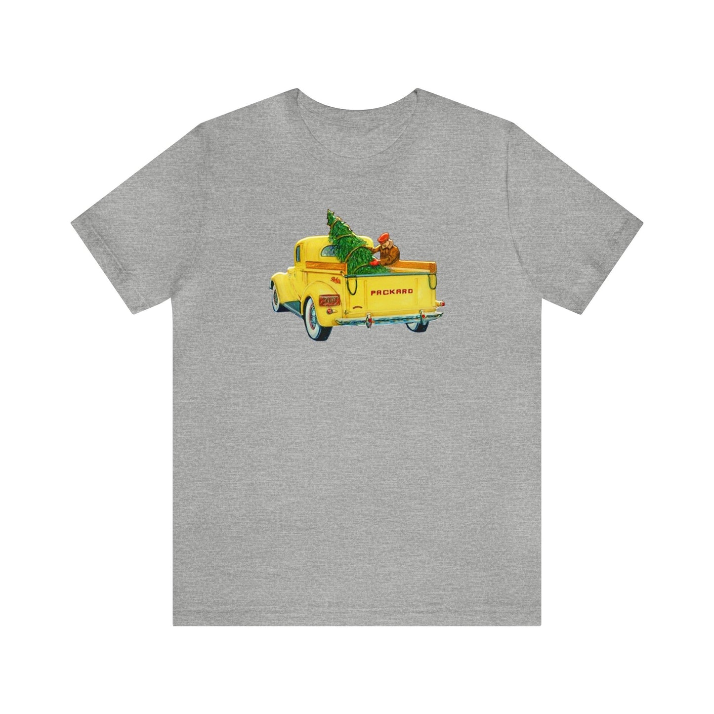 Farm Fresh Christmas Tree Truck Shirt, Vintage Christmas Truck Shirt, Packard Truck Shirt, Xmas Shirt, Holiday Shirt, Merry Shirt, Festive T