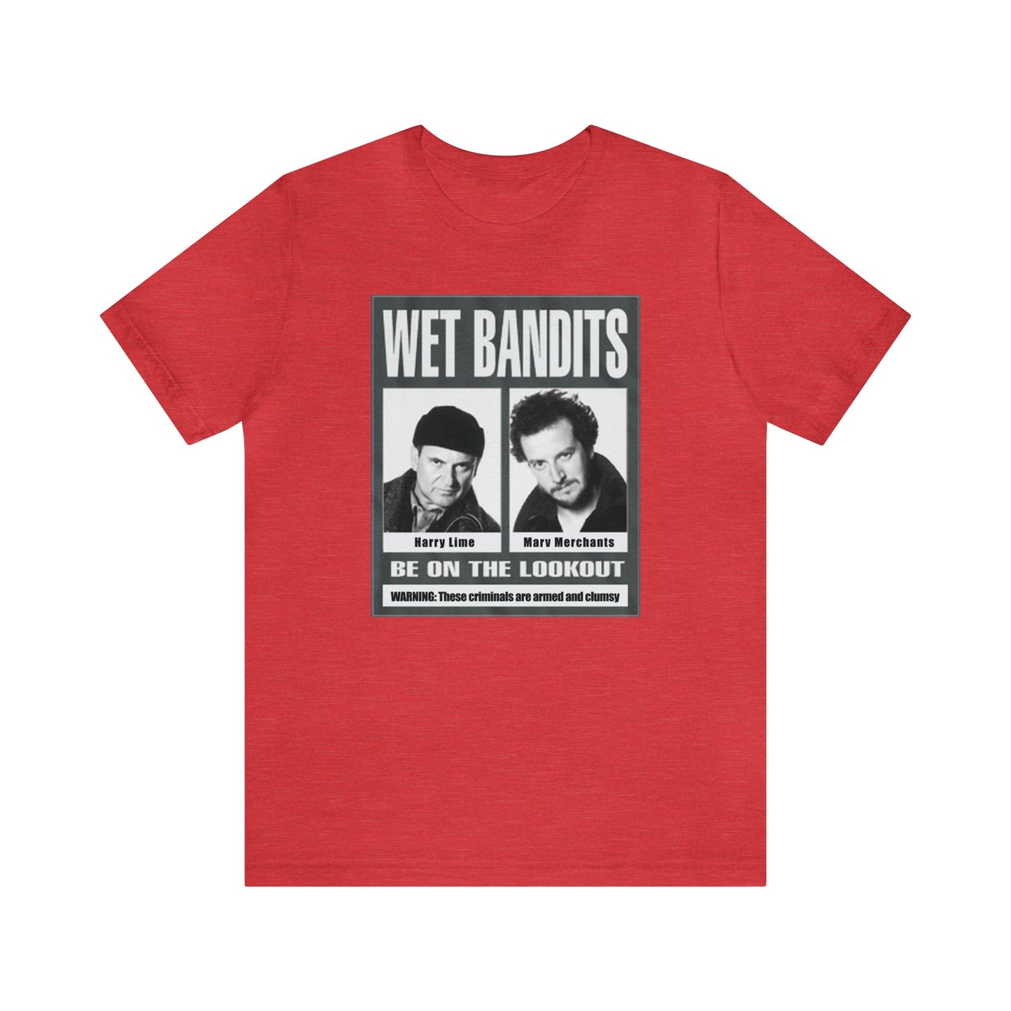 Wet Bandits Harry Lime and Marv Merchants Shirt, Home Alone Sticky Bandits Wanted, Xmas Shirt, Holiday Shirt, Merry Shirt, Festive Shirt