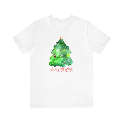Happy Christmas Tree Shirt, Christmas Shirt, Xmas Shirt, Holiday Shirt, Merry Shirt, Festive Shirt, Merry Christmas Tee, Christmas Gift