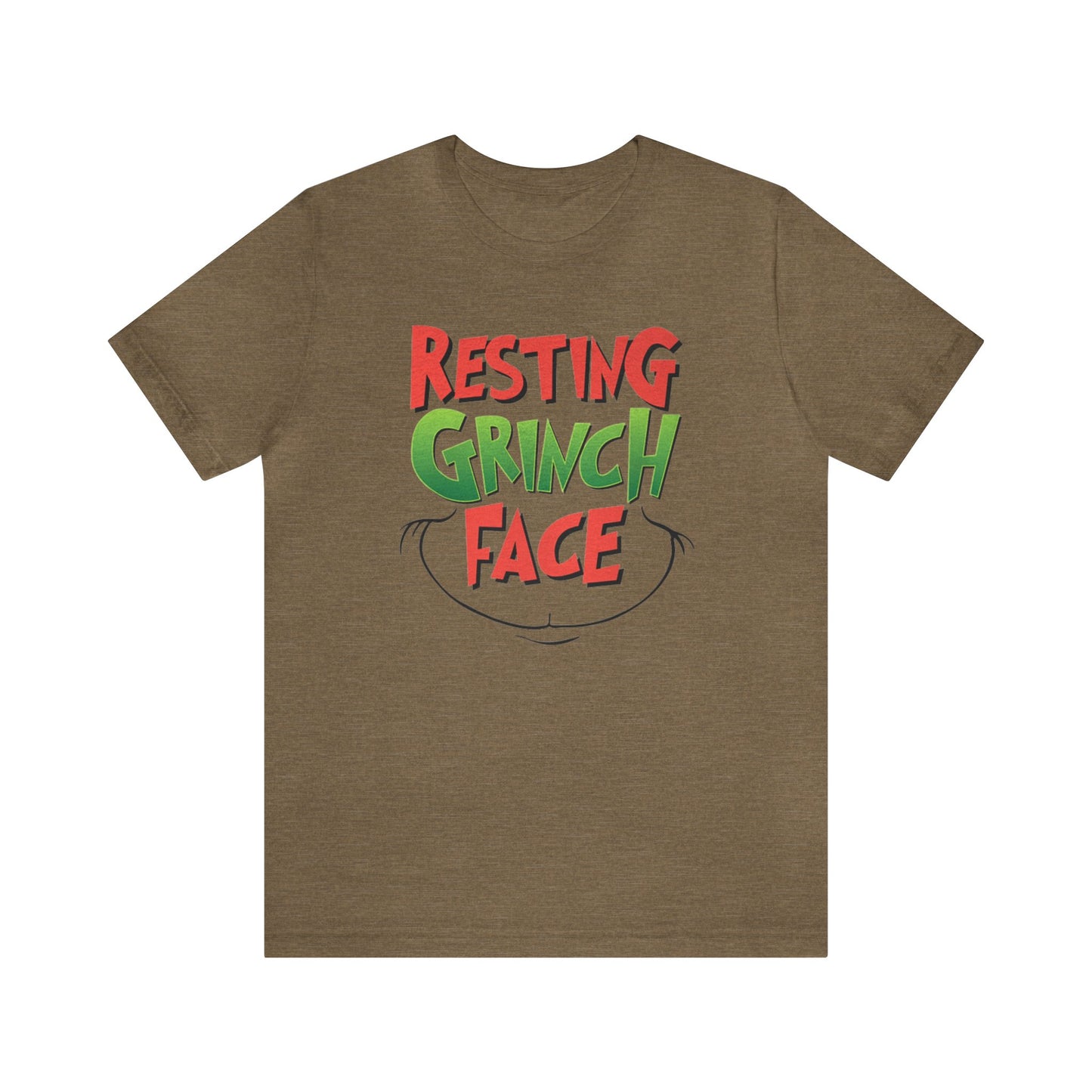 Resting Grinch Face Shirt, Grinch Shirt, Merry Grinchmas, Christmas Shirt, Xmas, Holiday, Funny Christmas, Funny Gift, Christmas Sweatshirt