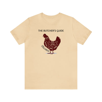 The Butcher's Guide Cuts Of Chicken Shirt, Thanksgiving Shirt, Thanksgiving Gift, Fall Chicken Shirt, Chicken Cuts Shirt, Chicken Chef Shirt