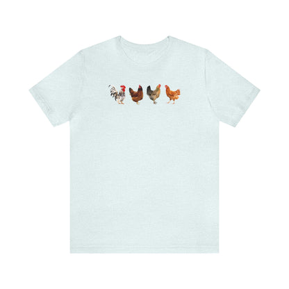 Chicken Shirt, Animal Lover Gift, Gift For Chicken Lover, Animal Shirt, Gift for her, Crazy Chicken Lady Shirt, Farm Animal Shirt for Women