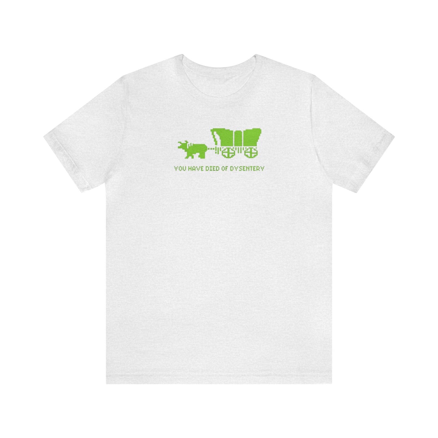 You Have Died Of Dysentery Shirt, Oregon Trail Shirt, Old School Shirt, 80's Shirt, Vintage Gamer Shirt, Computer Gamer Shirt, Classic Game