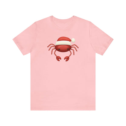 Crab Santa Shirt, Santa Claus Shirt, Christmas Shirt, Xmas Shirt, Holiday Shirt, Merry Shirt, Festive Shirt, Merry Christmas Tee, Crab Lover