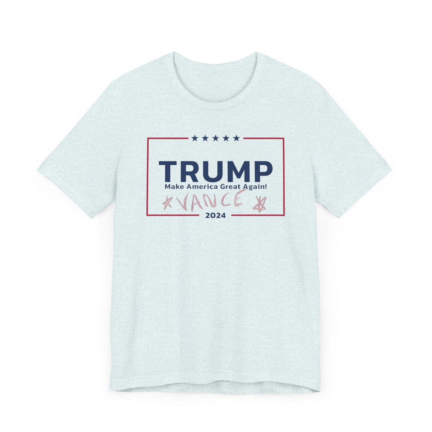 Trump Vance 2024 T Shirt, Vance Drawn with Lipstick, RNC Convention sign, Freedom Shirt, President Shirt, American Shirt, Voting Shirt, MAGA, Trump Election Tee, Donald Trump,