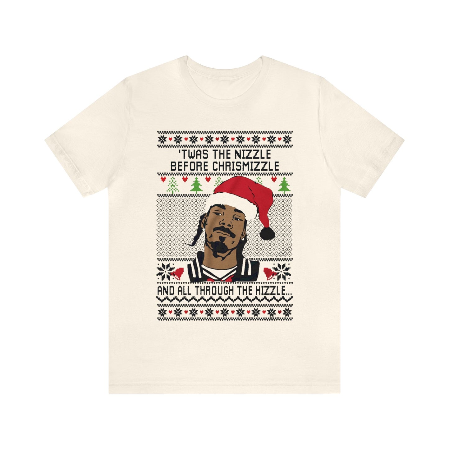 Twas The Nizzle Before Chrismizzle Ugly Christmas Sweater, Funny Christmas Sweater, Snoop Dogg Shirt, Holiday Sweater, Snoop Christmas Shirt