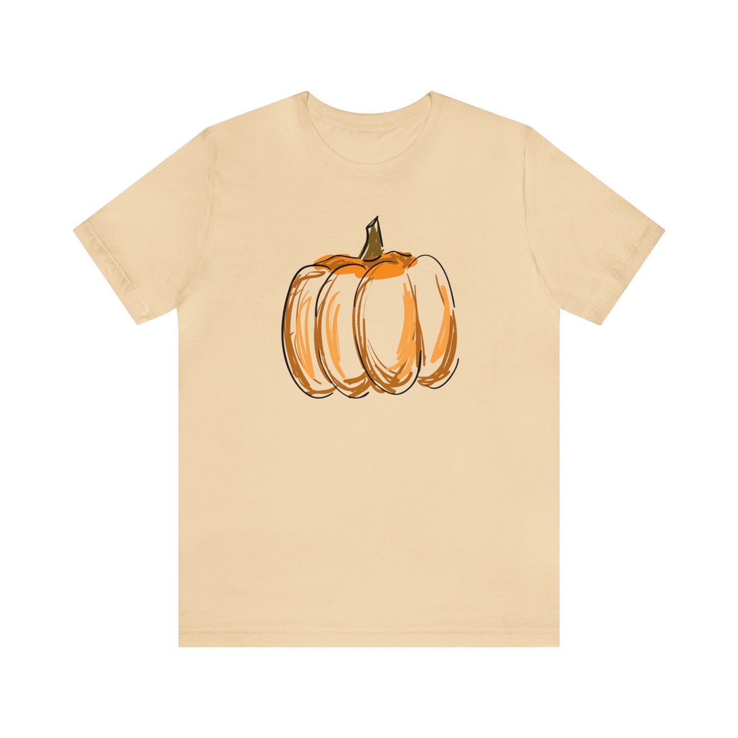 Pumpkin Drawing Shirt, Fall Pumpkin Shirt, Cute Fall Shirt, Thanksgiving Shirt, Shirt for Women, Teacher Fall Shirt, Autumn Shirt, Fall T