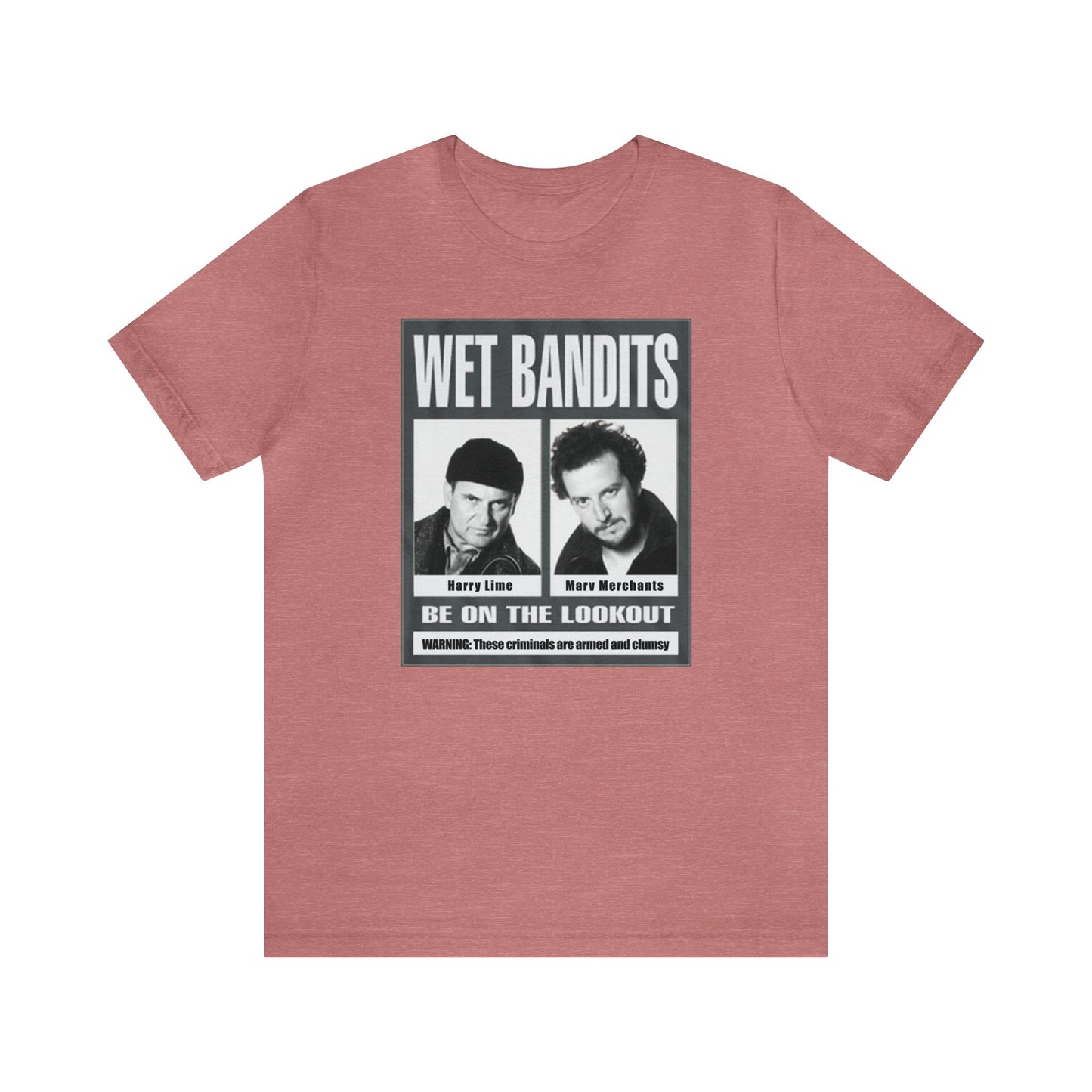 Wet Bandits Harry Lime and Marv Merchants Shirt, Home Alone Sticky Bandits Wanted, Xmas Shirt, Holiday Shirt, Merry Shirt, Festive Shirt