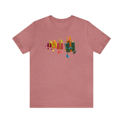 Four Walking Presents Shirt, Present Shirt, Christmas Shirt, Xmas Shirt, Holiday Shirt, Merry Shirt, Festive Shirt, Christmas Gift, Winter T