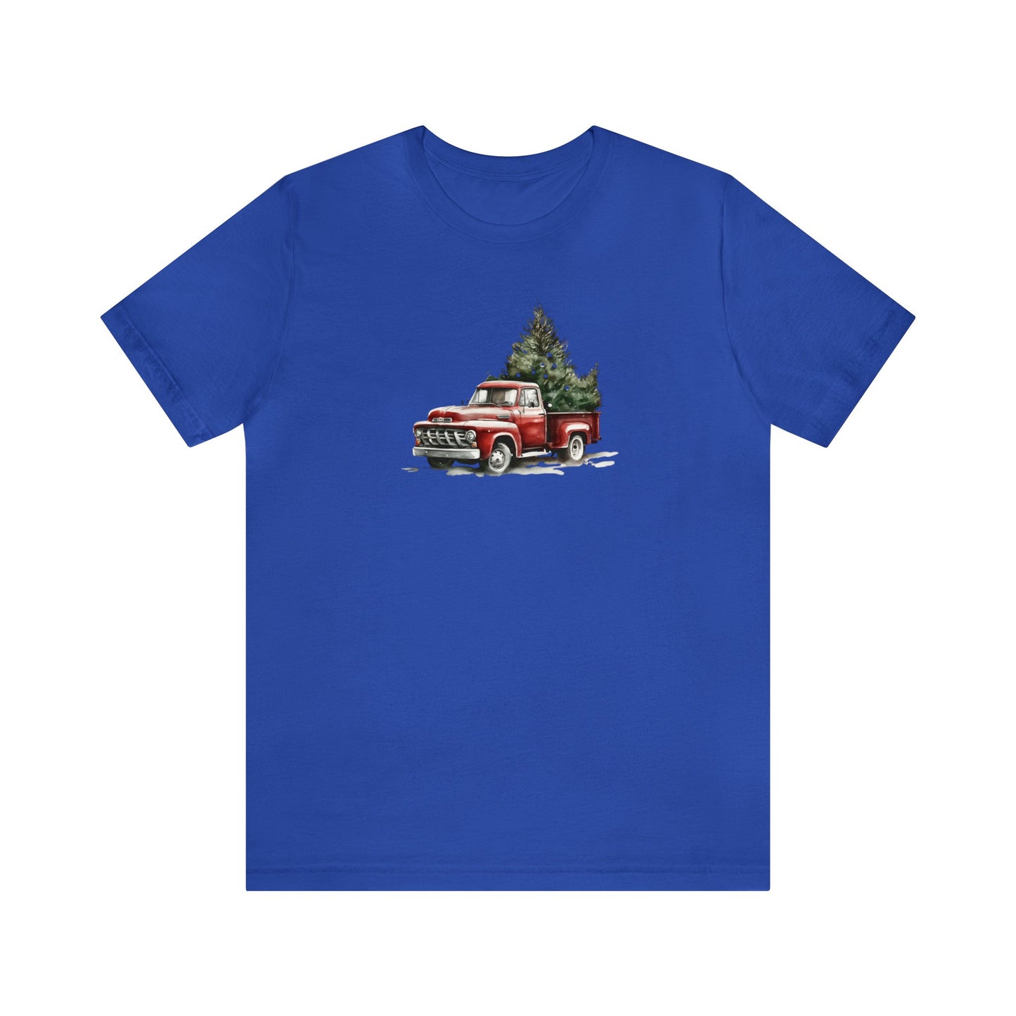 Farm Fresh Christmas Tree Truck Shirt, Vintage Christmas Truck Shirt, Packard Truck Shirt, Xmas Shirt, Holiday Shirt, Merry Shirt, Festive T