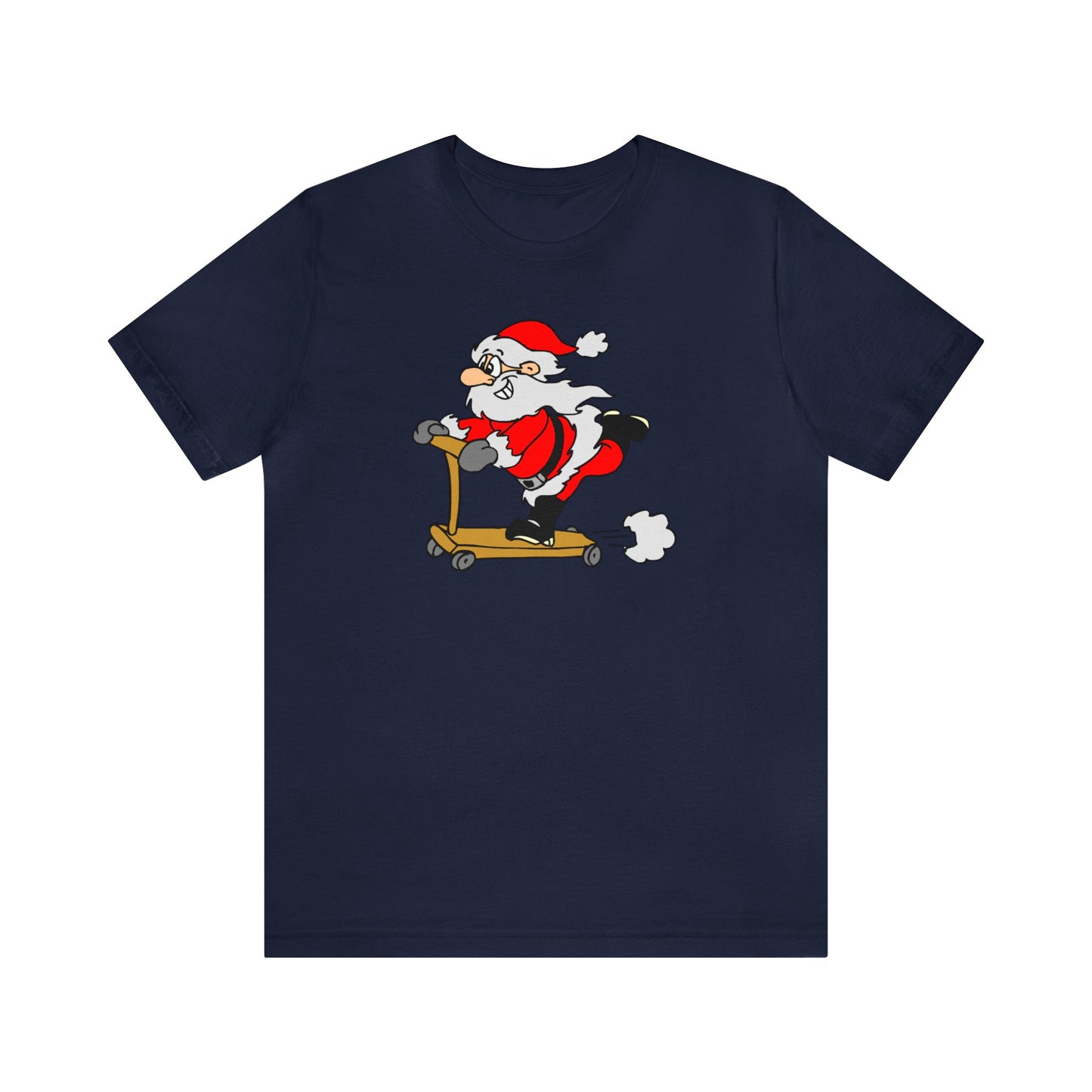 Santa Riding a Scooter Shirt, Santa Claus Shirt, Christmas Shirt, Xmas Shirt, Holiday Shirt, Merry Shirt, Festive Shirt, Merry Christmas Tee