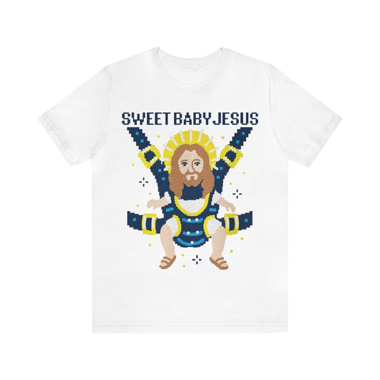 Sweet Baby Jesus Shirt, Jesus Christmas Shirt, Christmas Shirt, Xmas Shirt, Holiday Shirt, Merry Shirt, Festive Shirt, Merry Christmas Tee