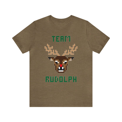 Team Rudolph Shirt, Reindeer shirt, Christmas Shirt, Xmas Shirt, Holiday Shirt, Merry Shirt, Festive Shirt, Merry Christmas Tee, Christmas