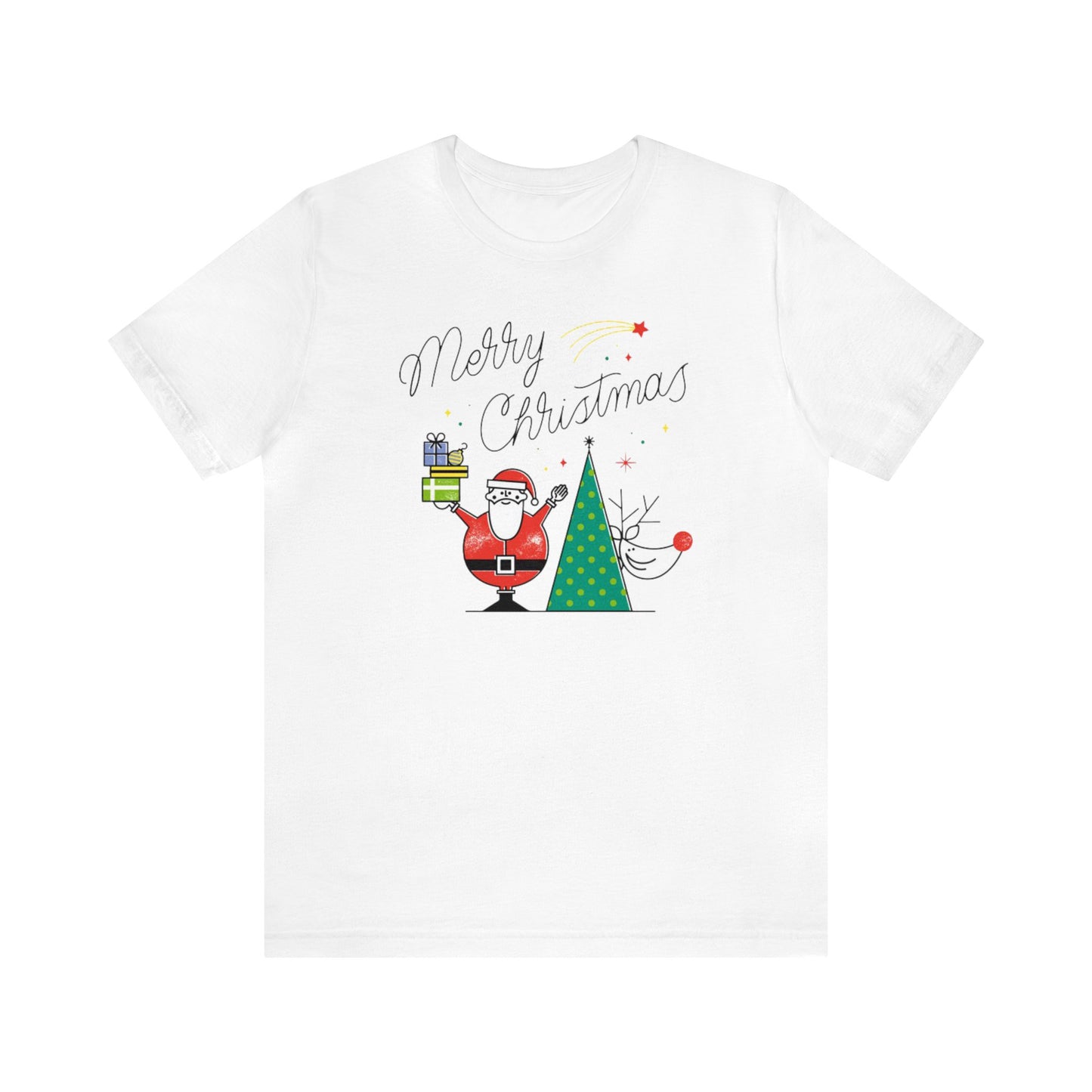 Santa Shirt, Merry Christmas Shirt, Santa Claus Shirt, Rudolph, Christmas Shirt, Xmas Shirt, Holiday Shirt, Merry Shirt, Festive Shirt