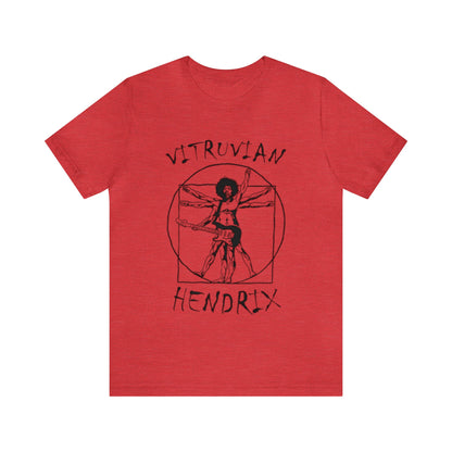 Vitruvian Hendrix Shirt, Jimi Hendrix Merch, Hendrix Shirt, Band of Gypsies Shirt, Guitar Lover Shirt, Music Lover Shirt, Classic Rock Shirt