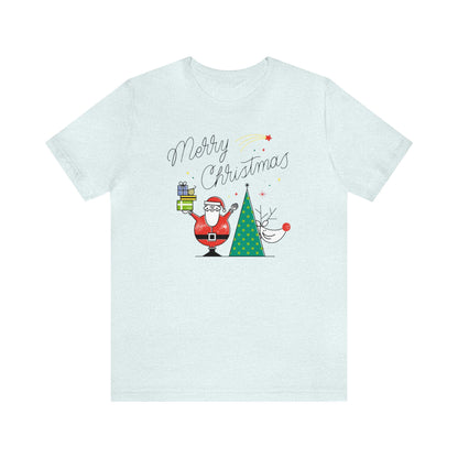 Santa Shirt, Merry Christmas Shirt, Santa Claus Shirt, Rudolph, Christmas Shirt, Xmas Shirt, Holiday Shirt, Merry Shirt, Festive Shirt