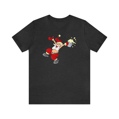 Drunk Santa Shirt, Drinking Santa, Santa Claus Shirt, Christmas Shirt, Xmas Shirt, Holiday Shirt, Merry Shirt, Merry Christmas Tee, Booze