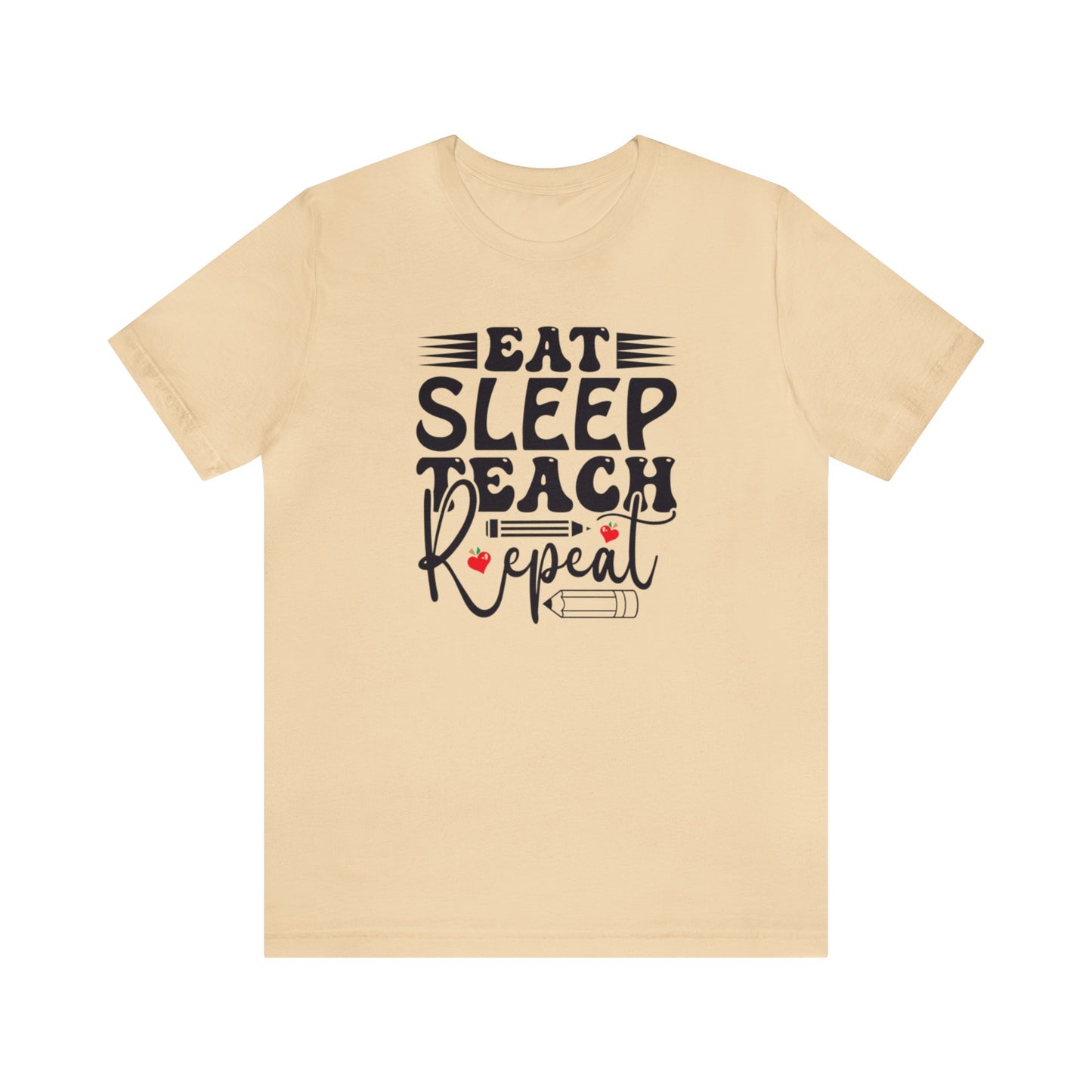 Eat Sleep Teach Repeat Shirt, School Shirt, Teacher Shirt, Back to School, Teacher Gift, Elementary Teach, Kindergarten teacher, Cool Teach