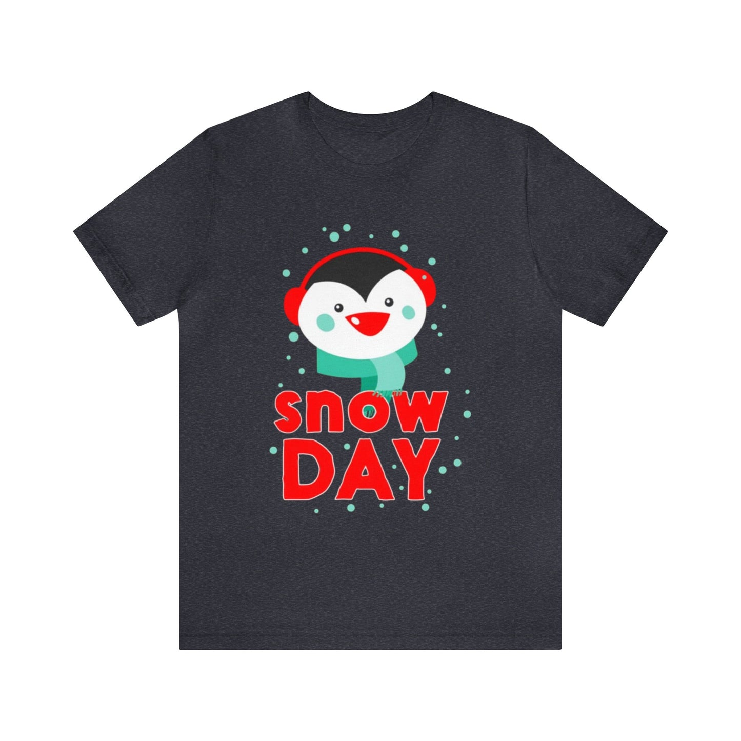 Snow Day Shirt, Penguin Shirt, No School Shirt, Christmas Shirt, Holiday Shirt, Merry Shirt, Festive Shirt, Christmas Gift, Winter Tee