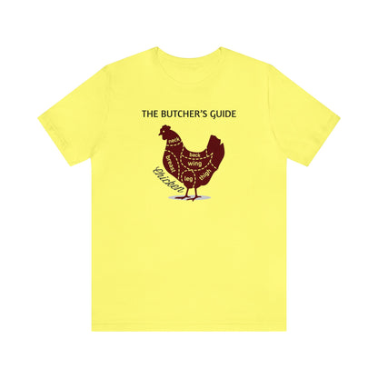 The Butcher's Guide Cuts Of Chicken Shirt, Thanksgiving Shirt, Thanksgiving Gift, Fall Chicken Shirt, Chicken Cuts Shirt, Chicken Chef Shirt