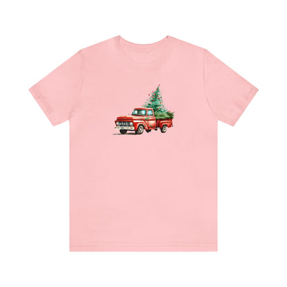 Farm Fresh Christmas Tree Truck Shirt, Vintage Christmas Truck Shirt, Packard Truck Shirt, Xmas Shirt, Holiday Shirt, Merry Shirt, Festive T