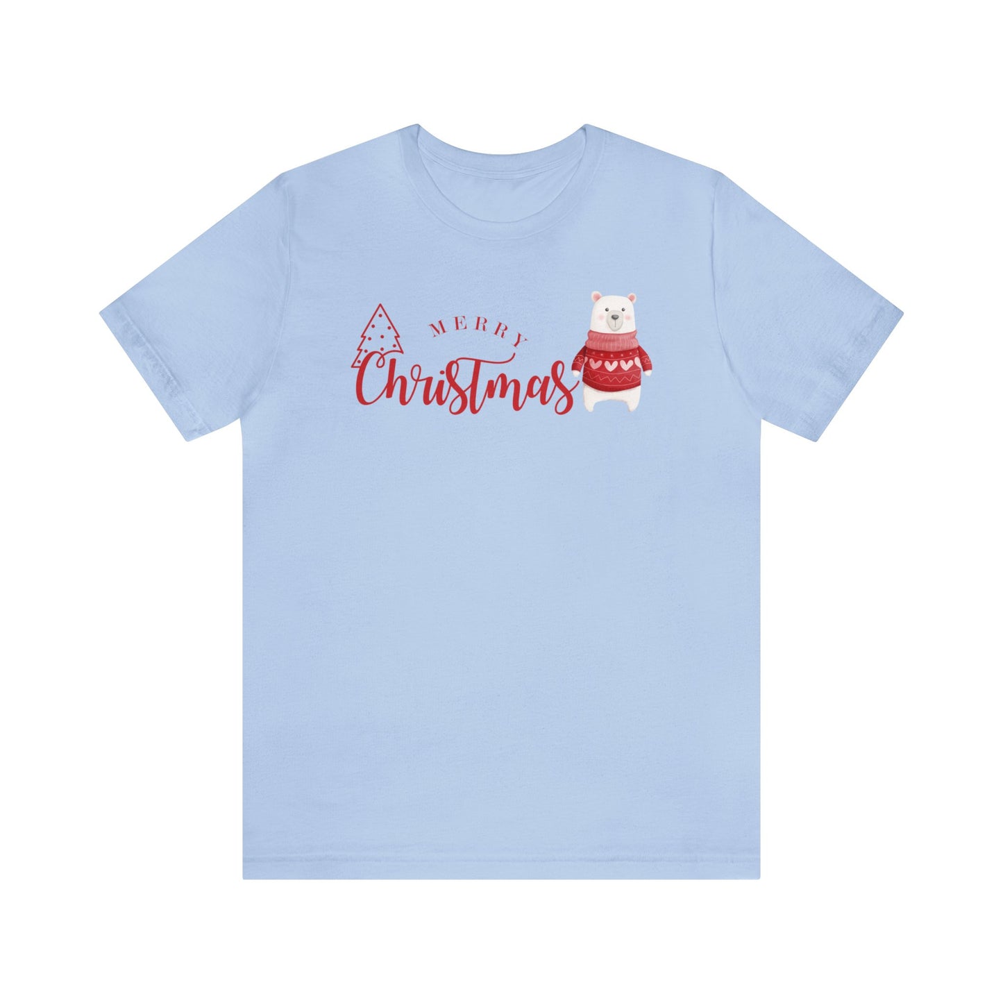 Merry Christmas Polar Bear Shirt, Christmas Shirt, Xmas Shirt, Holiday Shirt, Merry Shirt, Festive Shirt, Merry Christmas Tee, Christmas Tee