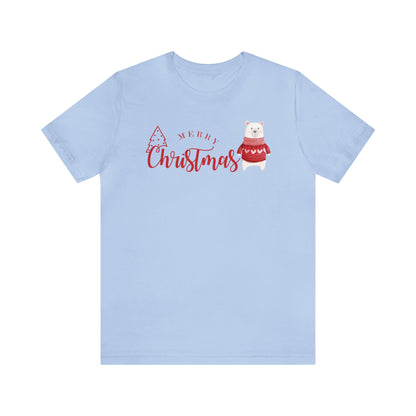 Merry Christmas Polar Bear Shirt, Christmas Shirt, Xmas Shirt, Holiday Shirt, Merry Shirt, Festive Shirt, Merry Christmas Tee, Christmas Tee