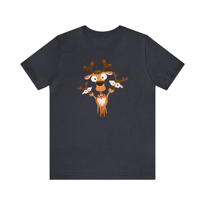 Reindeer shirt, Christmas Shirt, Xmas Shirt, Holiday Shirt, Merry Shirt, Festive Shirt, Merry Christmas Tee, Christmas Gift, Holiday Gift