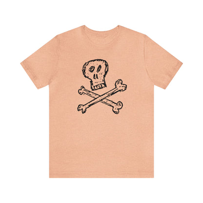 Skull and Cross Bones Shirt, Halloween Shirt, Halloween Skull and Cross Bones Shirt, Skull & Cross Bones Lover Shirt, Skull and Cross Bones