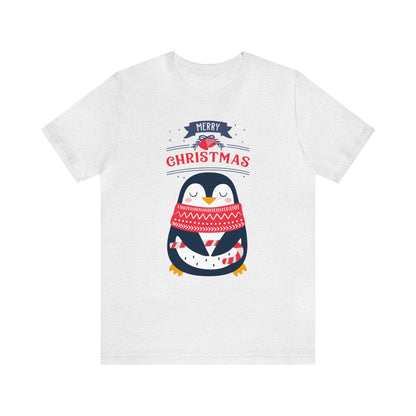 Merry Christmas Penguin Shirt, Christmas Shirt, Xmas Shirt, Holiday Shirt, Merry Shirt, Festive Shirt, Merry Christmas Tee, Christmas Gift