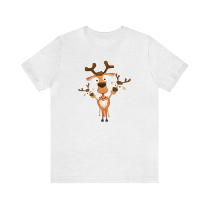 Reindeer shirt, Christmas Shirt, Xmas Shirt, Holiday Shirt, Merry Shirt, Festive Shirt, Merry Christmas Tee, Christmas Gift, Holiday Gift