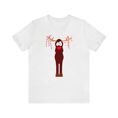Rudolph Shirt, Reindeer shirt, Christmas Shirt, Xmas Shirt, Holiday Shirt, Merry Shirt, Festive Shirt, Merry Christmas Tee, Christmas Gift