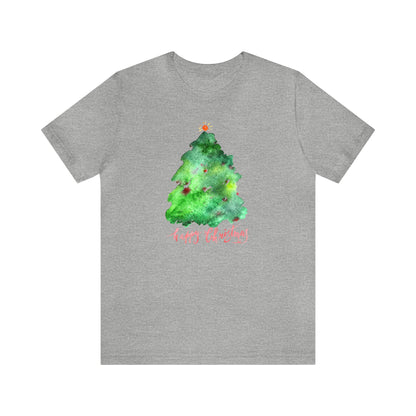 Happy Christmas Tree Shirt, Christmas Shirt, Xmas Shirt, Holiday Shirt, Merry Shirt, Festive Shirt, Merry Christmas Tee, Christmas Gift