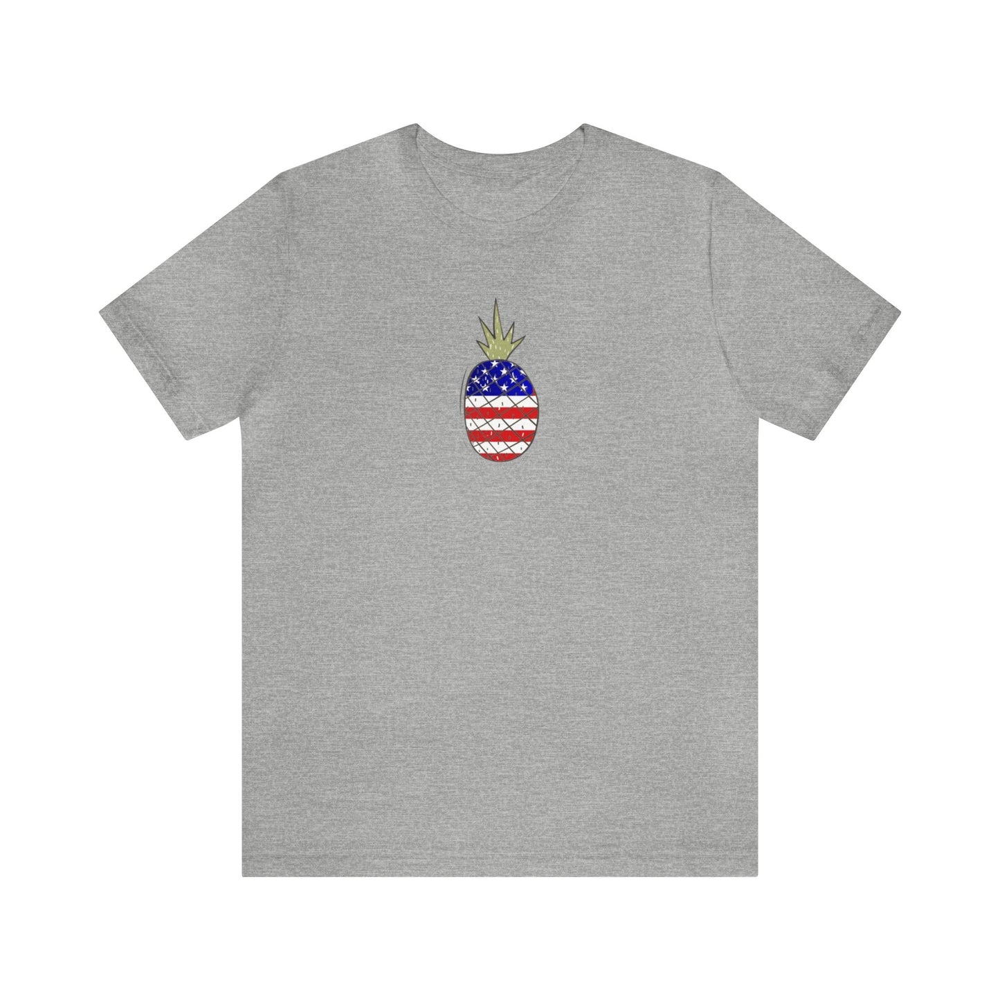 American Flag Pineapple Shirt, Red, White and Blue, 4th of July Shirt, Patriotic Shirt, Pineapple Shirt, Freedom Shirt, United States Shirt